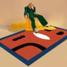 Buy cheap Crystal Velvet Fashion Bedroom Floor Carpets Large Dining Room Rugs OEM from wholesalers