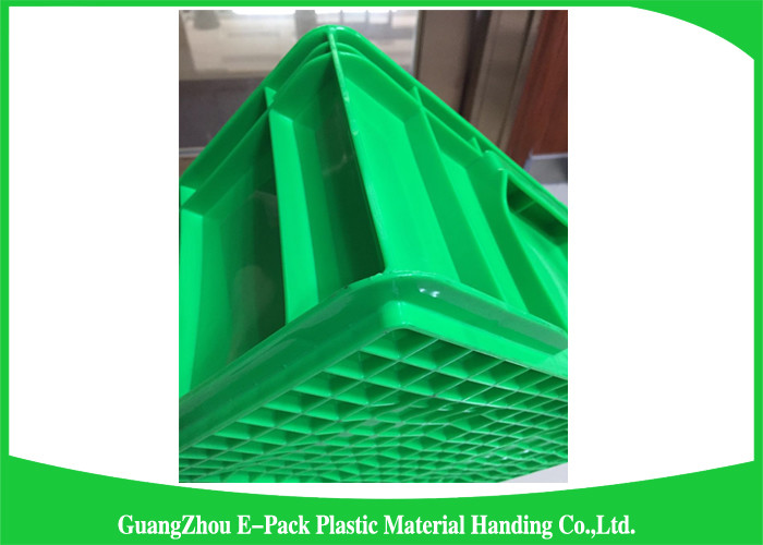 Industrial Small Plastic Stackable Containers , Plastic Moving Containers