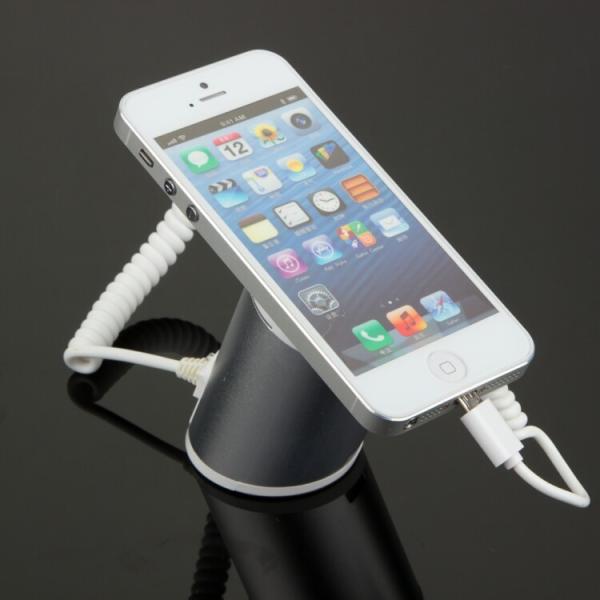 COMER anti-theft devices for phone shops Silvery mobile phone counter display
