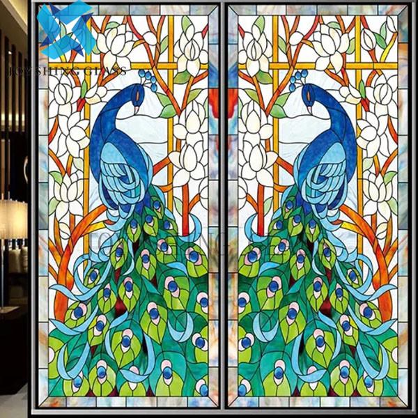 Buy cheap Stained Glass Decorative Glass In Church Buildings from wholesalers