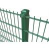 Buy cheap Hot Dip Galvanized Double Wire Mesh Fence , Durable Metal Mesh Fence Sheet from wholesalers