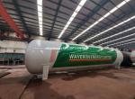 50 Tons Liquid Propane Gas LPG Gas Storage Tank Vapor Outlet DN50 With All