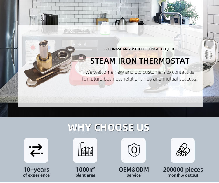 Other Home Appliance Parts Industrial Steam Iron Thermostat 94A for Household Ironing