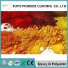 Buy cheap RAL1004 golden yellow electrostatic thermoset powder coating for Excellent appearance from wholesalers