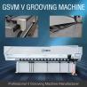 Buy cheap Heavy Duty V Groove Cutter Machine Elevator Wall Panels V Groover Machine from wholesalers