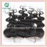 Buy cheap Brazilian virgin hair lace frontal 13''x4'' ,natural color body wave 10''-24''L hairpiece from wholesalers