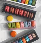 Transparent Paper Box Packaging Macaron Display Rack Macaron Tray Macaron Gift