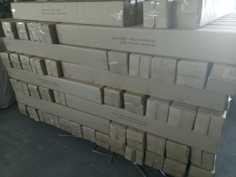0.9M Width Metal Aluminium Wire Mesh 14x14 Enamelled For Windows