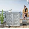Buy cheap 0.4mm To 1.2mm Plastic Shed House With Drawers , Outdoor Large Plastic Storage Sheds from wholesalers