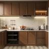Buy cheap Antique Frame-line Door Panel Solid Wood Veneer Kitchen Cabinet For Project Builder from wholesalers