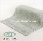 Best quality AZO free cotton terry dobby small red wholesale hand towels
