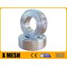 Buy cheap Electric Galvanised Stitching Wire 2.6mm X 0.5mm Flat Silver Color For Carton from wholesalers