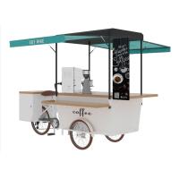 Buy cheap Electric / Pedal Coffee Bike Cart Easy Cleaning 304 Stainless Steel Worktable product