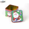 Buy cheap Rustproof Cookie Small Christmas Tins With Lids Thickened Lightweight from wholesalers