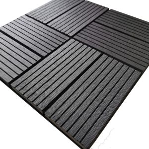 Anti Slip Extruded SGS 300mmX300mm WPC DIY Decking