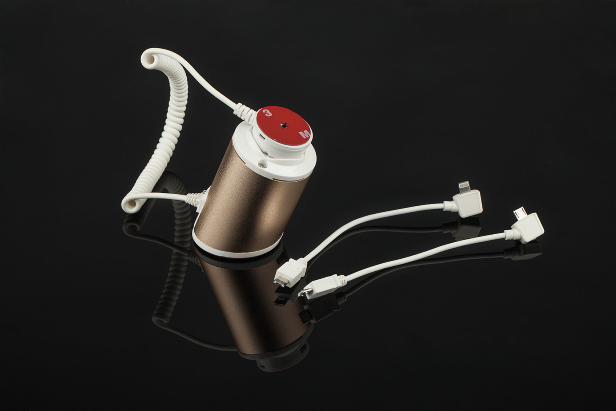 COMER anti-theft security display locking table display cell phone security alarm mountings