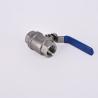 Buy cheap RTS Stainless Steel 304 2PC Female Threaded Ball Valve for Water at Medium Temperature from wholesalers