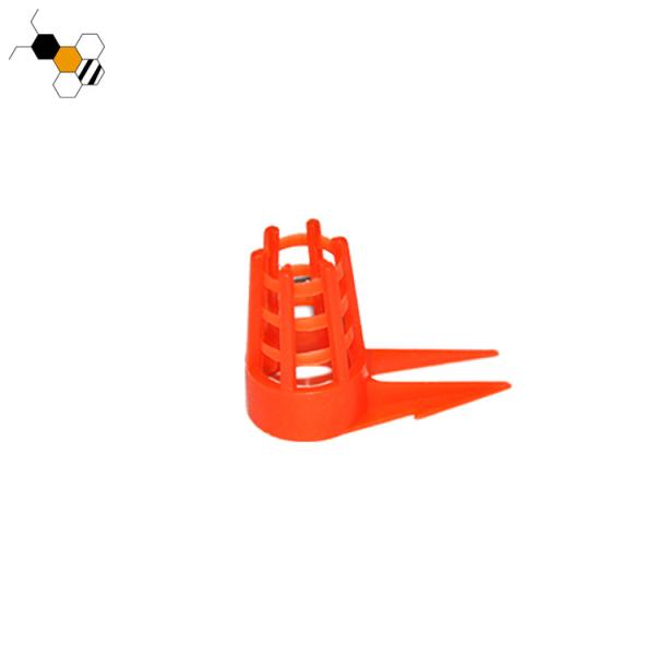 Buy cheap Beekeeping Red Plastic Push In Queen Cell Protector Cage from wholesalers