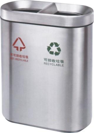 Buy cheap Matt Stainless Steel Garbage Bin 580*280*H720mm Easy Maintain from wholesalers