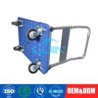 Buy cheap Blue Foldable Standard Platform Hand Trolley for transport 300kg product