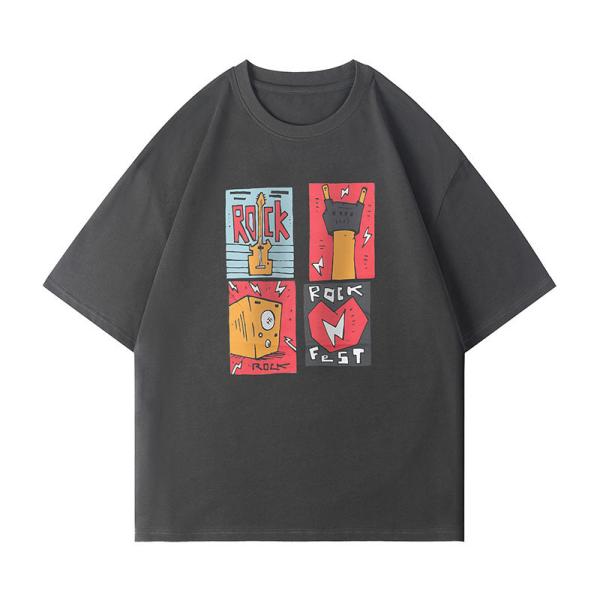 Buy cheap New Summer 100% Cotton Round Collar Casual Short Sleeve Men'S T Shirt from wholesalers