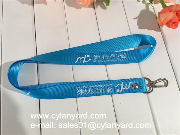 Buy cheap Custom Designed Nylon Lanyard with logo print, Marketing Nylon Ribbon wholesale from wholesalers