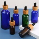 UV Resistant Amber Skincare Dropper Bottle For Essential Oil Medicine