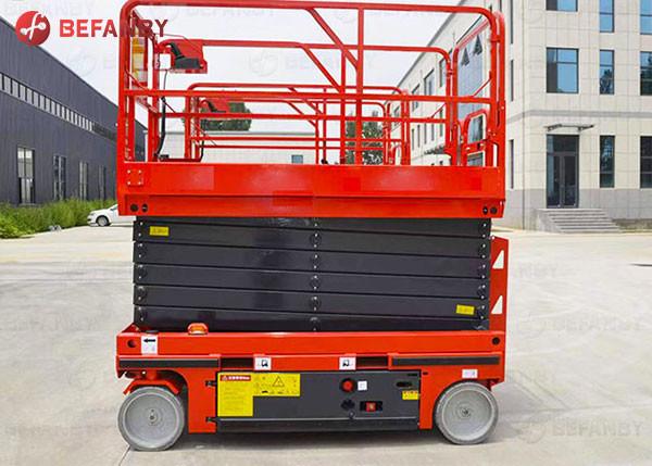 Buy cheap Self Propelled Aerial Work Electric Scissor Lift from wholesalers