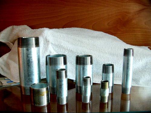 Buy cheap DIN 2986 Welding Galvanized steel pipe nipples manufacturer from wholesalers