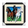 Buy cheap 5D Running Horse Image 3D Lenticular Printing Service MDP Frame from wholesalers
