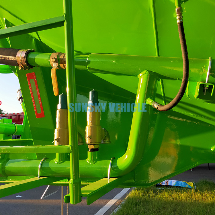 bulk cement tank trailer