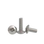 Passivated GB Cross Recessed Mushroom Head Machine Screw Stainless Steel 304 M3