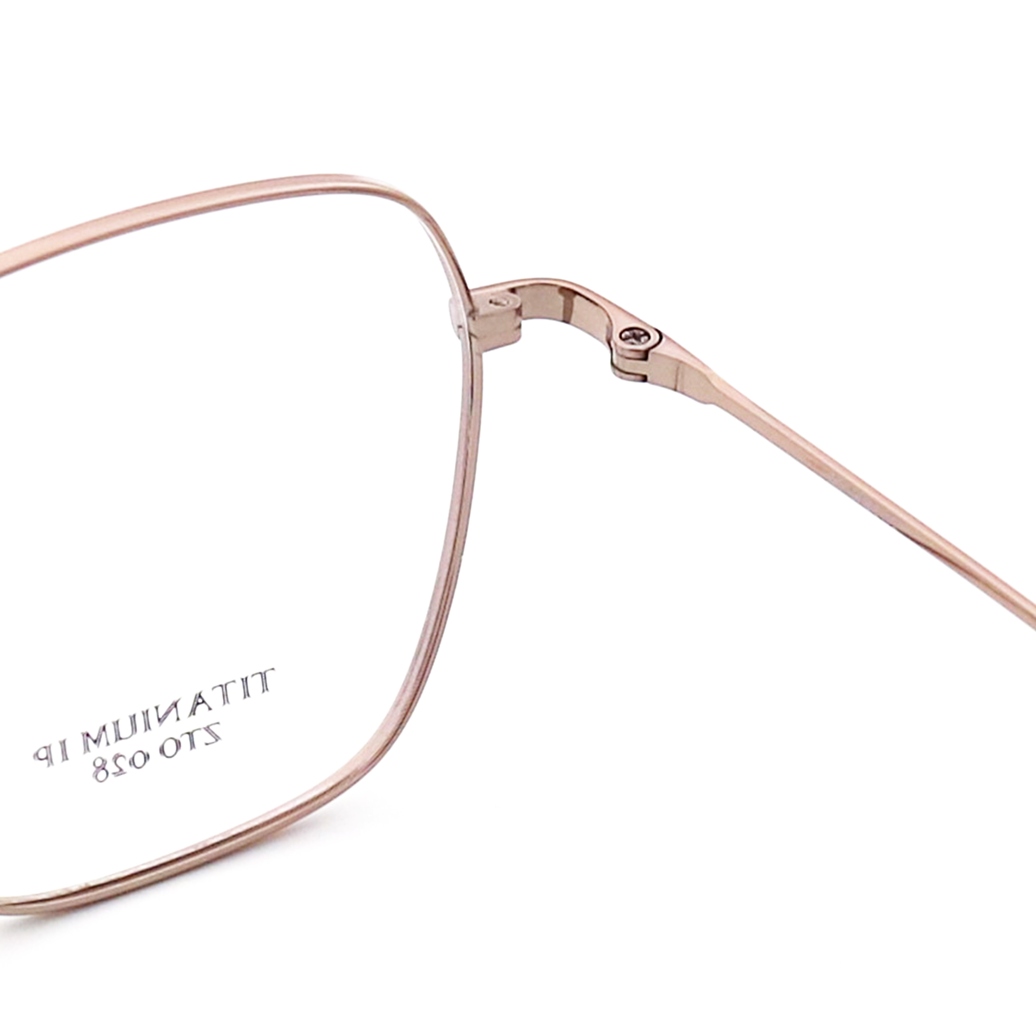 Fad High Elastic Vintage Beta Titanium Glasses Frame ZTO 028