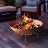 Buy cheap Modern Decorative Corten Steel Fire Pit Metal Fire Bowl With Stand from wholesalers