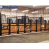 Buy cheap Pre Built Modern European Horse Stalls Bamboo Infill Optional from wholesalers