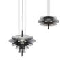 Buy cheap Postmodern Simple Iron Wire Hollow Flying Saucer Black Gravity Chandelier(WH-MI-106) from wholesalers