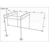 Buy cheap 3 X 6 M Custom Tradeshow Booth Aluminum Extrusion Standard Modular from wholesalers