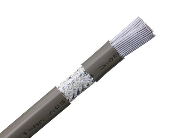 Electric Flexible PVC Insulated Flat Cable with Tinned Copper Electric Conductor