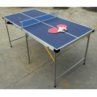 Buy cheap 5FT Folding Indoor Table Tennis Table , Easy Carrying Portable Ping Pong Table product