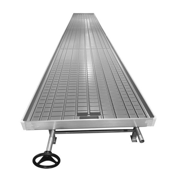 Buy cheap Aluminum Alloy 65cm Height Hydroponic Flood Tables 3x6ft Ebb And Flow Rolling Benches from wholesalers