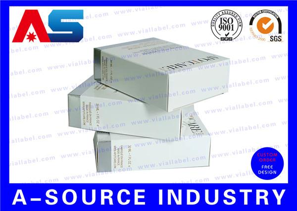 Buy cheap CMYK Medication Small Pill Pharmaceutical Boxes White Metallic Spot UV Printing from wholesalers