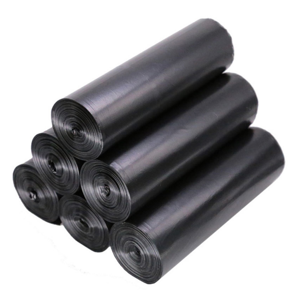 Bottom Gusset Bag Industrial Strength Plastic Drum Liners for Heavy Duty Trash Packing