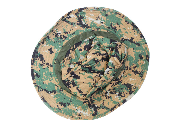 Men Twill Fabric Military Bonnie Cap With Adjustable Strap Fishing Hats