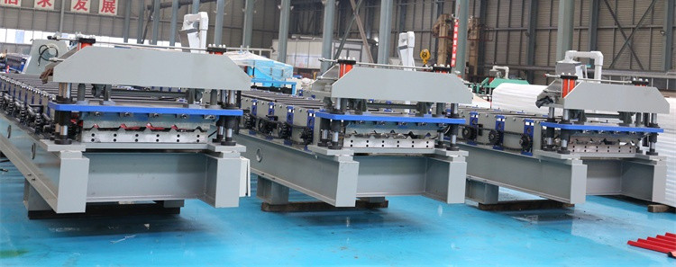 Color Steel Galvanized 5 Rib Metal Ibr Roof Panel Roll Forming Machine Factory Price
