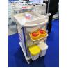 Buy cheap Hospital Medical White ABS Ambulance Cart With Four Wheels from wholesalers