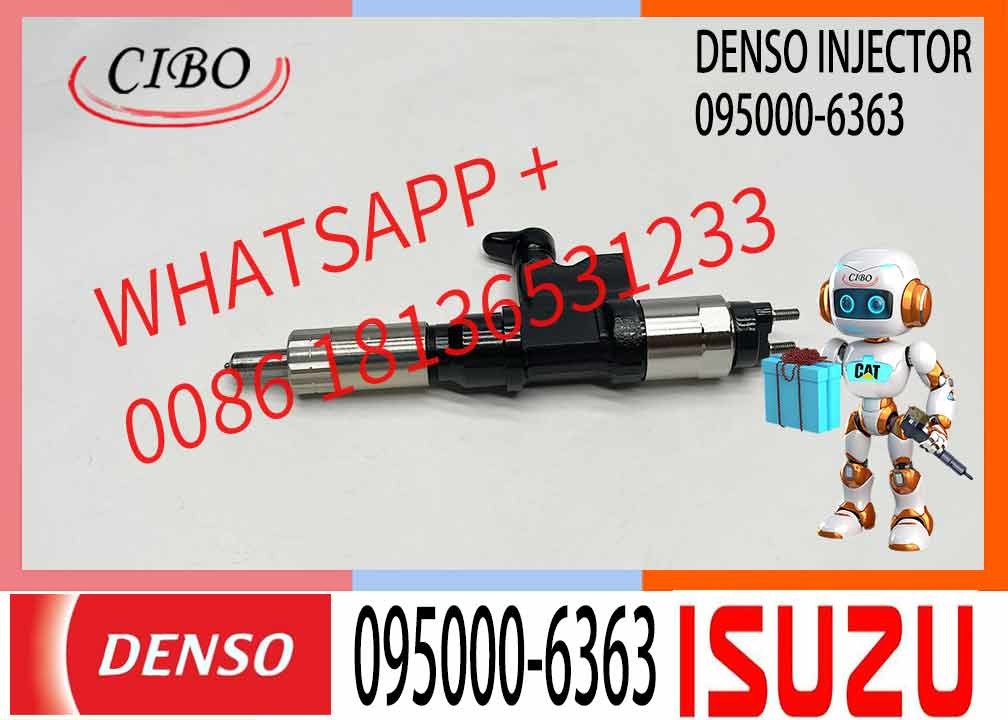 High Quality Diesel Injector 095000-6363 / 095000-6364 8-97609788-3 For ISUZU 4HK1HK1