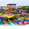Buy cheap Galvanized Pipe Water Park Equipment / Amusement Park Equipment Fiberglass from wholesalers