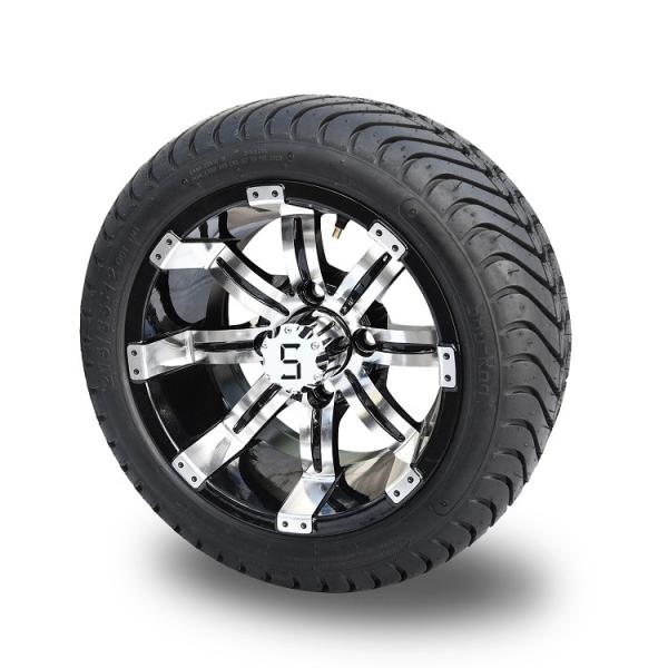 Buy cheap Golf Cart 12 Inch Aluminum Alloy Wheel With 215/35-12 DOT Street Tire from wholesalers
