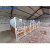 Buy cheap Equine Galvanized European Horse Stalls Bamboo Horse Stable from wholesalers
