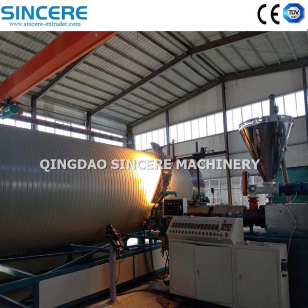 Buy cheap Plastic HDPE PVC Pipe Production Machine Insulation Jacket 200mm-6000mm from wholesalers